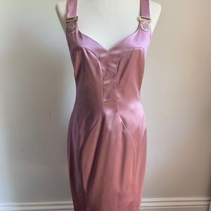 Satin dress Versace collection